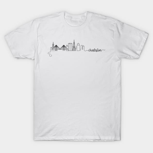 Charleston City Signature T-Shirt by kursatunsal